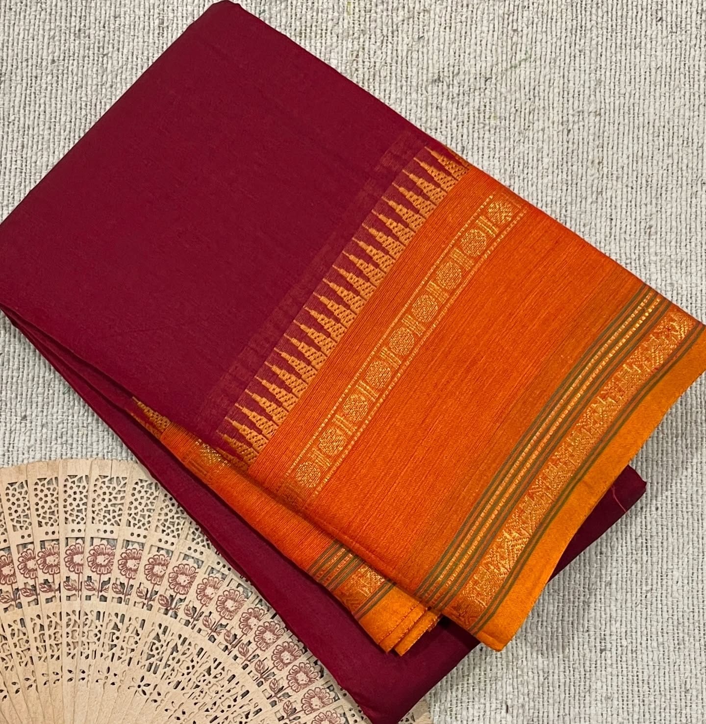 Kanchi Cotton Saree