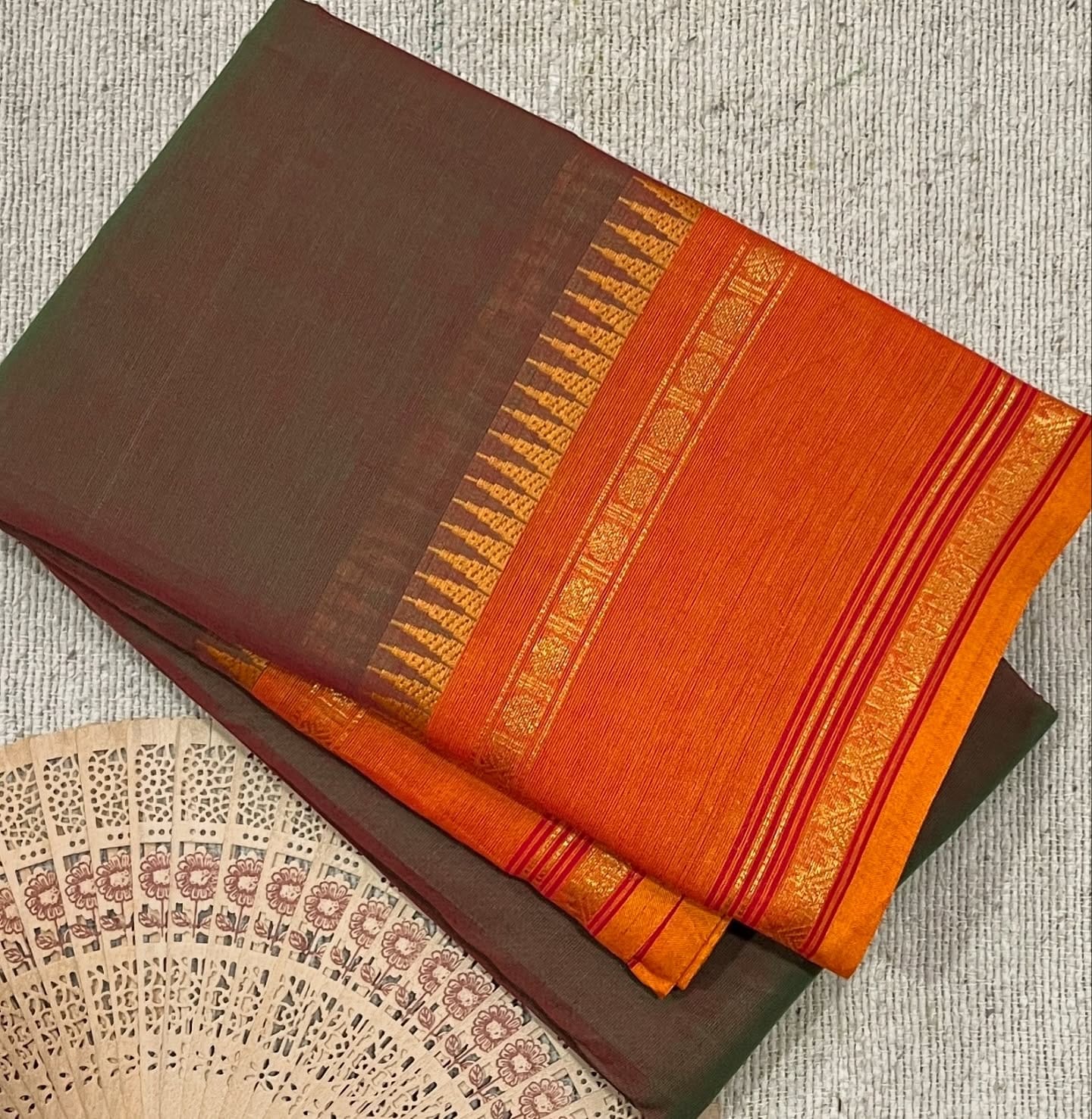 Kanchi Cotton Saree